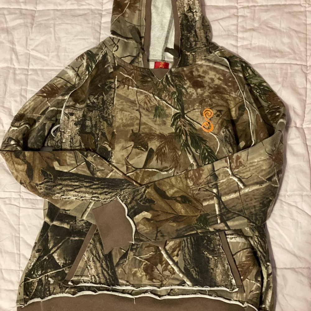 Camouflage She hoodie size medium